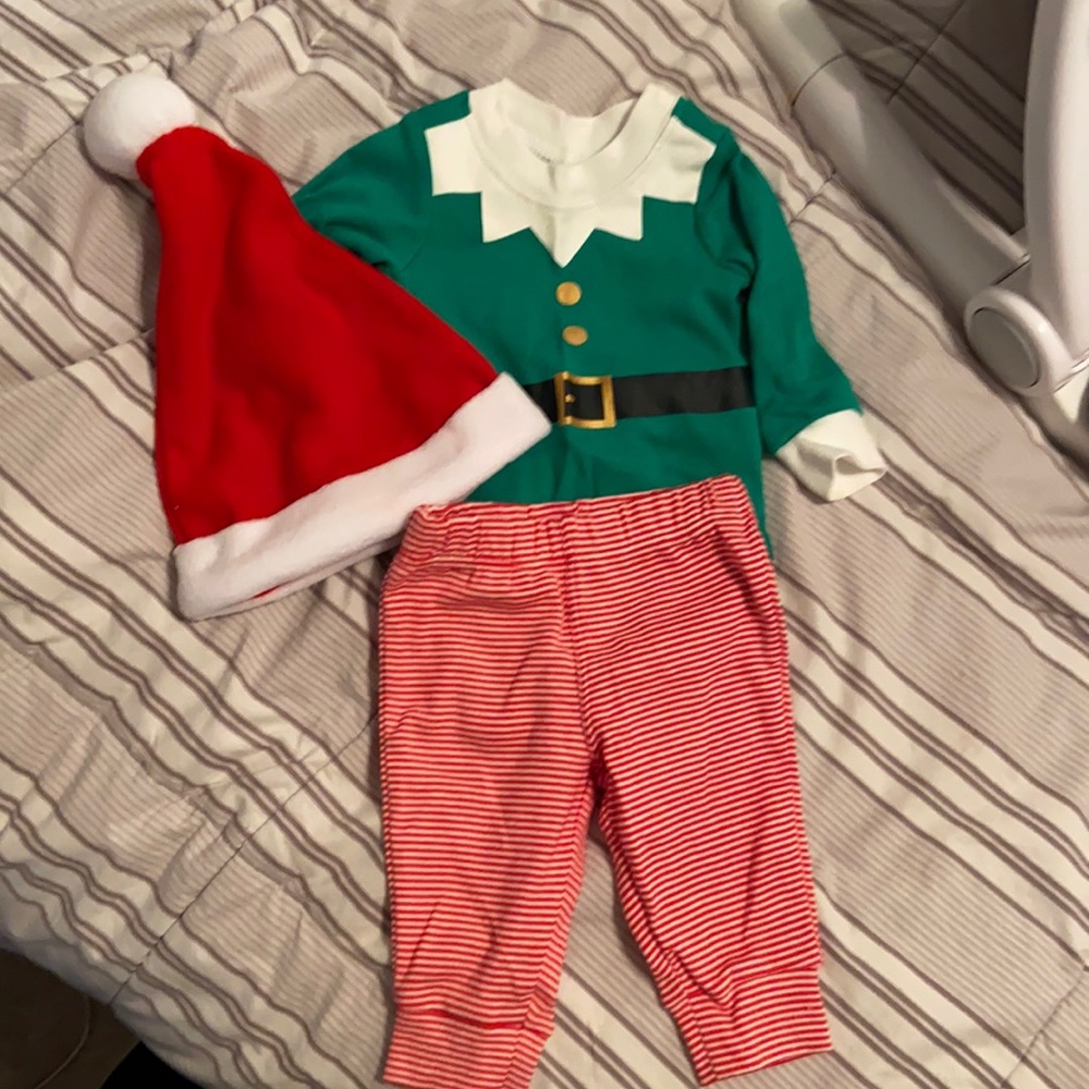 Carter’s Christmas Elf outfit